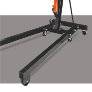 Grue d'atelier Unicraft WK 2003 - version repliable avec châssis étalé - 6201423_2