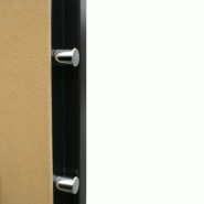 Armoire à fusils XL Classe S1 - 16 à 24 armes avec lunettes- coffre et étagères inclus - modulable - INFAC PRESIDENTIAL PT23 - Serrure à clé_2