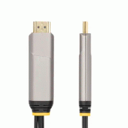 Cble USB-C vers HDMI 2.0 Optique Actif (AOC) de 15,2m, 4K 60Hz, Classé CL3, Cble Optique Actif, C_2