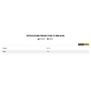 Godet d'excavation-mini-pelle - caterpillar finance france - 711 mm (28 in) - poids 61 kg_2