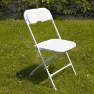 Table pliante 183 cm avec chaises résistantes aux UV