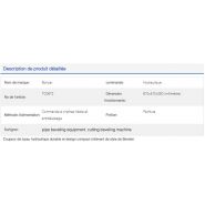 Tc0672 - coupe industrielle - Bohyar - dimensions fonctionnelles : 610x510x280 mm - découpe et biseautage pour tuyaux de 6 à 72 pouces_2