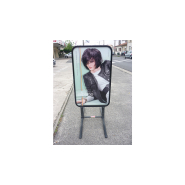 Chevalet publicitaire PANO Nice - Large choix en bois, aluminium ou PVC, personnalisable_2