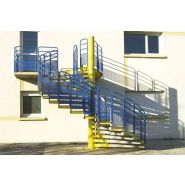 Escalier industriel hélicoïdal - bombrun - diamètre 1200 à 2020 mm - largeur de passage 500 à 900 mm_2