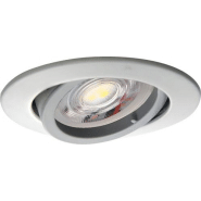 Kit 3 spots LED blancs encastrables Jade orientables - Module Triac 5W, 2700K, 400lm, ø83_2