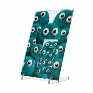 Linaria - Porte-visuel de comptoir en verre acrylique transparent - Formats A3 ou A2 - VKF Renzel_2