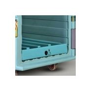 Roll 1100 marée - chariot isotherme - Olivo Cold Logistics - 1022L - mousse polyuréthane - polyéthylène alimentaire_2