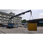 Grue auxiliaire Serie 150000 e hp - e8f304 - Cormach - pression 310 bar - bras hyd. 25100 mm - capacité 13390 kg_2