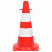 Vidaxl ensemble de cônes avec 10 m de chaîne rouge et blanc 150948_2