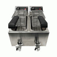 Friteuse posable électrique 2x4 l 7455.1002 COMBISTEEL_2