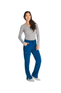 Pantalon d'infirmière femme à taille moyenne avec cordon - Réf: DKE010 - 7 poches - Dickies Medical_2