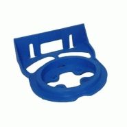 Porte filtre transparent 9-3/4 pouces polyvalent avec équerre de fixation et clé_2