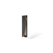 CAMPAVER Nativ Radiateur connecté Horizontal 1000W Verre massif Blanc lys - Intuis - K161113_2