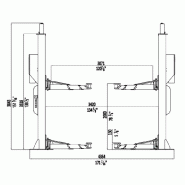 Pont élévateur 2 colonnes 8T wifi_2