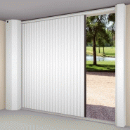 Porte de garage enroulable / motorisée / lames en aluminium_2