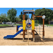 Structure de jeu Rayo JEDU07 - Collection EDUCA pour apprendre en jouant - Bois lamellé et panneaux ECOPLAY_2