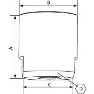 DN 11 (série 965) - Coupleur CEJN - Finition noire - Applications hydrauliques jusqu'à 300 bar_2