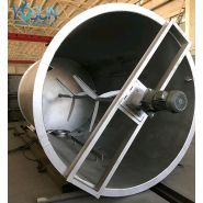 Racleurs de bassins de décantation - Wuxi Yosun - Puissance 0.55 kW - Transmission périphérique pour piscines jusqu'à 16 m_2