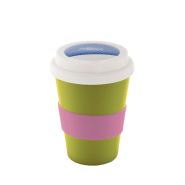Mug thermos personnalisable - double paroi avec couvercle et poignée silicone - 300 ml_2