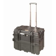 Boîte à outils rigide 150 L - roulettes, poignée télescopique, 4 tiroirs - 600x400x470 mm - 4750RCWD4_2