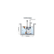 Pompe de relevage PEDROLLO TOP 5 - Eaux claires & usées - Flotteur intégré - 220V - 13,2 m3/h - 0,75 kW_2