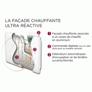 Radiateur Chaleur douce Ovation 3 horizontal blanc 2000W - Thermor - 480271_2