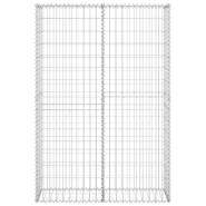 Vidaxl panier de gabion avec couvercle fil galvanisé 150 x 100 x 30 cm 141042_2
