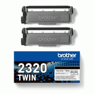 Brother TN-2320TWIN Cartouche de toner 1 pièce(s) Original Noir_2