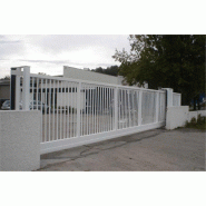 Portail autoporté barreaudage carré - 11000 / 2250_2