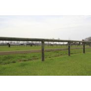 Square Safety - Clôture de carrière pour chevaux - De Sutter Naturally - Hauteur 0,75m - Pin traité en autoclave_2