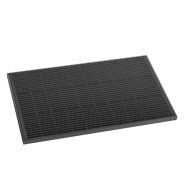 Lot de 2 panneaux solaires Ecoflow 100W 12V - Modules rigides haut-rendement pour toitures plates_2
