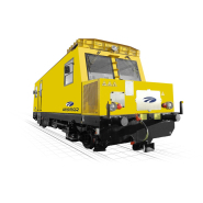 Draisine de mesures et de contrôle pour la voie et la caténaire - EYE DRAGON - VMT/VMB_2