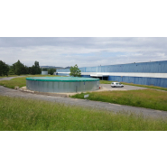 Réservoir incendie compact et écologique facile à poser