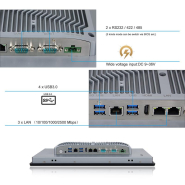 Panel PC industriel fanless 19