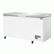 Congélateur coffre avec couvercle inox Série G 378L GP897 Polar_2