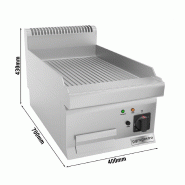 Plaque de cuisson électrique - 3,6 kW - Rainurée  - Mario 700 | GGM -EBGK400-E_2