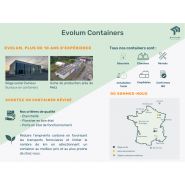 Container maritime 20 pieds dry occasion