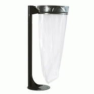 Support sac ecollecto essentiel sur poteau platine_2
