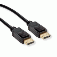 VALUE Câble DisplayPort v1.4, DP M - DP M, noir, 3 m_2