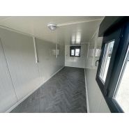 Bungalow de Chantier | Cabane de Chantier  | Container Amenage | Bureau Container | Bureau Conteneur | Modèle Black 240cmx600cm_2