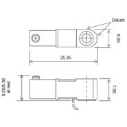 Capteur inductif miniaturisé de métrologie - Metro SA - Mesure +/- 0.25mm - Course 0.63mm - Résolution 0.1µm_2