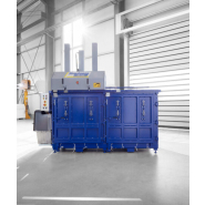 Presse industrielle avec éjection automatique des balles MK 1100
