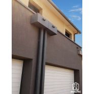 Boite à eau en aluminium laqué disponible en 24 coloris avec ou sans trop plein_2