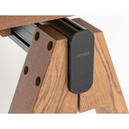 Bureau droit VIGA mélaminé simple - ref : viga simple_2