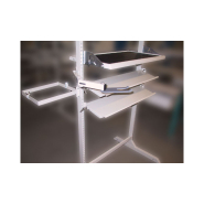 Poste de travail ergonomique réglable en hauteur par crantage - Hauteur 1500 ou 1800 mm - Largeur jusqu'à 2000 mm_2