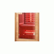 SAUNA ​​INFRAROUGE BOREAL® ​DIFFUSION 90 - 1 PLACE À SPECTRE COMPLET - ​90X90_2