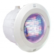 Spot subaquatique encastré pour bassin et piscine - IP68 LED SMD RGB 27W blanc en acier inoxydable et laiton_2