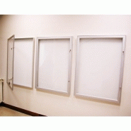 Vitrines extérieures en aluminium personnalisées - Fabrication française - Dimensions et couleurs sur mesure_2