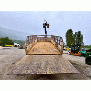 Mercedes ATEGO 1218 Camion benne grue grappin hayon_2