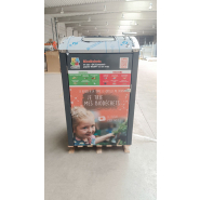 Abris-bacs bio-déchets ou déchets alimentaires - Mobilier cache-poubelle pour collecte des bio-déchets_2